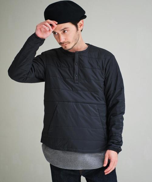 green label relaxing(グリーンレーベルリラクシング)の「【WEB限定】BC ★★ビッグ/ワッフル ロング C/N カットソー◆(Tシャツ/カットソー・メンズ・ホワイト/ブラック/グレー・SMALL/LARGE/MEDIUM)」の9枚目の写真