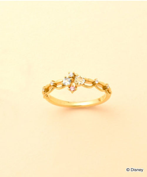 SAMANTHA SILVA(サマンサシルバ)の「映画『美女と野獣』モチーフ リング◆(リング・レディース・イエローゴールド・9号/11号/7号)」の1枚目の写真