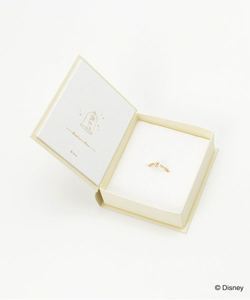 SAMANTHA SILVA(サマンサシルバ)の「映画『美女と野獣』モチーフ リング◆(リング・レディース・イエローゴールド・9号/11号/7号)」の7枚目の写真