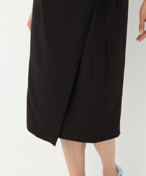 A part by（アパートバイ）の「TRPUラップスカート 747299 （スカート・レディース・ブラック/ホワイト/ピンク・LARGE/MEDIUM）」の6枚目の写真