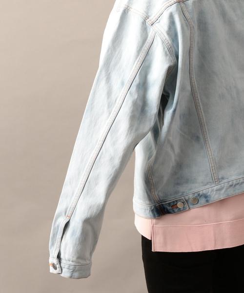 BEAUTY&YOUTH UNITED ARROWS（ビューティーアンドユースユナイテッドアローズ）の「【店舗限定】 by ビッグ デニムジャケット ◆（デニムジャケット・メンズ・ライトブルー・LARGE/MEDIUM）」の19枚目の写真