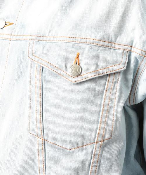 BEAUTY&YOUTH UNITED ARROWS（ビューティーアンドユースユナイテッドアローズ）の「【店舗限定】 by ビッグ デニムジャケット ◆（デニムジャケット・メンズ・ライトブルー・LARGE/MEDIUM）」の12枚目の写真