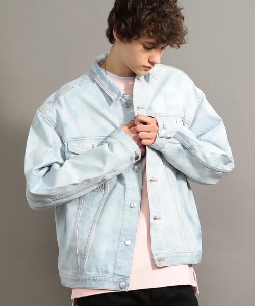 BEAUTY&YOUTH UNITED ARROWS（ビューティーアンドユースユナイテッドアローズ）の「【店舗限定】 by ビッグ デニムジャケット ◆（デニムジャケット・メンズ・ライトブルー・LARGE/MEDIUM）」の14枚目の写真