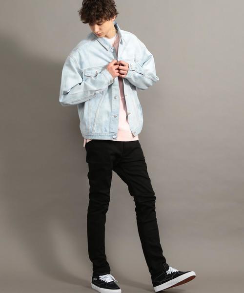 BEAUTY&YOUTH UNITED ARROWS（ビューティーアンドユースユナイテッドアローズ）の「【店舗限定】 by ビッグ デニムジャケット ◆（デニムジャケット・メンズ・ライトブルー・LARGE/MEDIUM）」の10枚目の写真