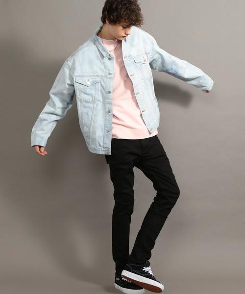 BEAUTY&YOUTH UNITED ARROWS（ビューティーアンドユースユナイテッドアローズ）の「【店舗限定】 by ビッグ デニムジャケット ◆（デニムジャケット・メンズ・ライトブルー・LARGE/MEDIUM）」の2枚目の写真