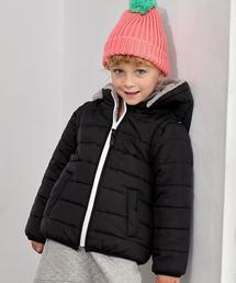 green label relaxing | 【WEB限定】キッズ ナカワタボア ブルゾン リバーシブル ブラック(ブルゾン)