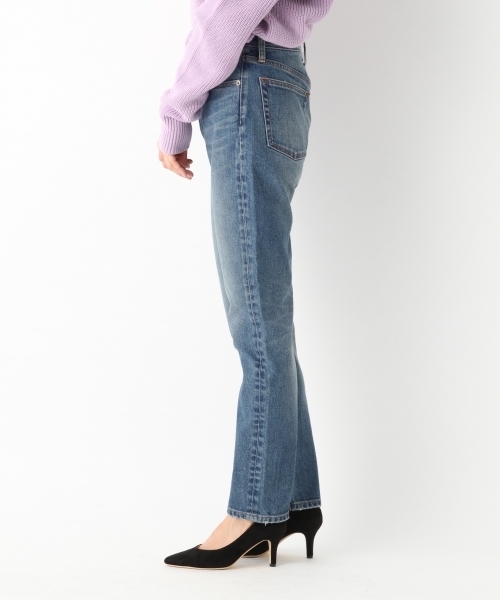 A part by（アパートバイ）の「デニムスリムパンツ 767073 （デニムパンツ・レディース・ネイビー/ブルー・SMALL/LARGE/MEDIUM）」の5枚目の写真
