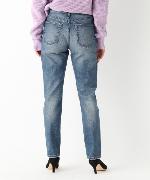 A part by（アパートバイ）の「デニムスリムパンツ 767073 （デニムパンツ・レディース・ネイビー/ブルー・SMALL/LARGE/MEDIUM）」の6枚目の写真
