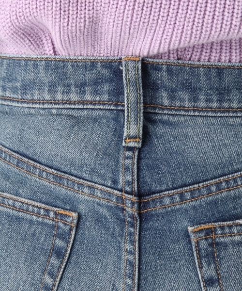A part by（アパートバイ）の「デニムスリムパンツ 767073 （デニムパンツ・レディース・ネイビー/ブルー・SMALL/LARGE/MEDIUM）」の11枚目の写真