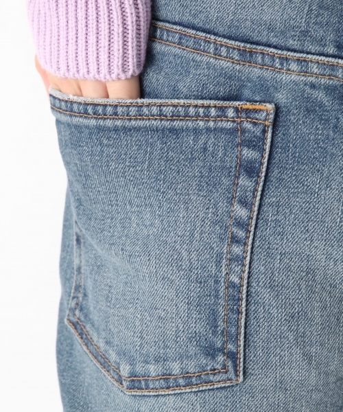 A part by（アパートバイ）の「デニムスリムパンツ 767073 （デニムパンツ・レディース・ネイビー/ブルー・SMALL/LARGE/MEDIUM）」の12枚目の写真
