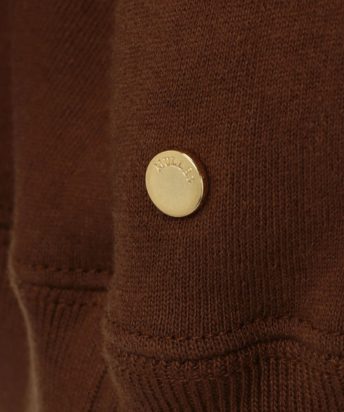 muller of yoshiokubo（ミュラーオブヨシオクボ）の「【muller of yoshiokubo×LOVELESS/GUILD PRIME】WOMENS 別注パーカー（パーカー・レディース・ブラウン・38/36）」の6枚目の写真