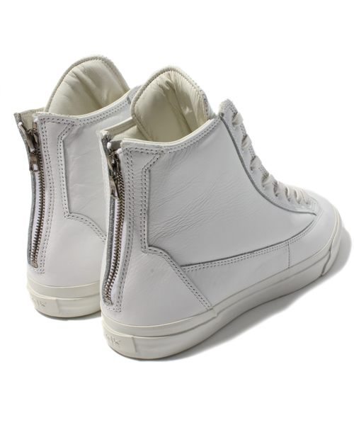 wjk（ダヴルジェイケイ）の「higt cut sneaker（スニーカー・メンズ・ホワイト/ブラック・LARGE/SMALL/MEDIUM）」の6枚目の写真