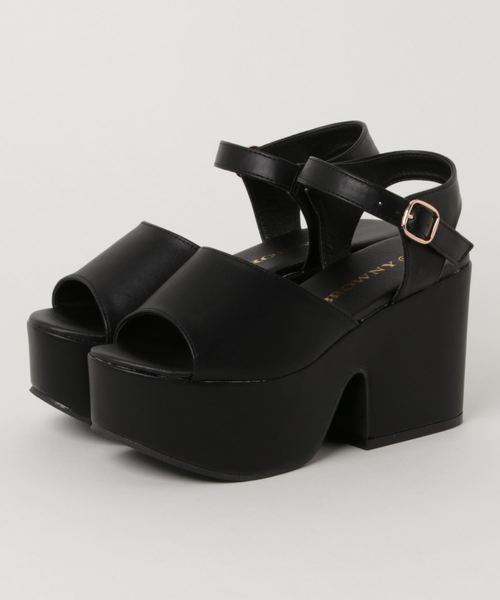 WEGO（ウィゴー）の「WEGO/厚底サンダル（サンダル・レディース・シルバー/ブラック/その他2/その他1/ホワイト/その他3・MEDIUM/LARGE）」の9枚目の写真