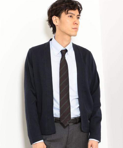 JOHN SMEDLEY（ジョンスメドレー）の「[ジョン スメドレー]★JOHN SMEDLEY S4072 B/LES カーディガン ◆（カーディガン/ボレロ・メンズ・ダークグレー/ネイビー・LARGE/MEDIUM）」の2枚目の写真