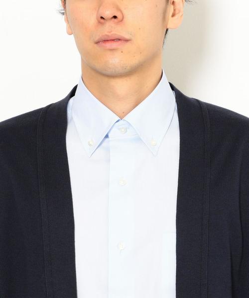 JOHN SMEDLEY（ジョンスメドレー）の「[ジョン スメドレー]★JOHN SMEDLEY S4072 B/LES カーディガン ◆（カーディガン/ボレロ・メンズ・ダークグレー/ネイビー・LARGE/MEDIUM）」の13枚目の写真