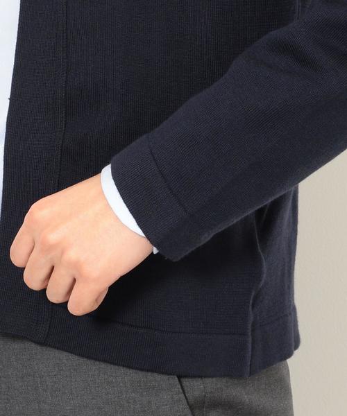 JOHN SMEDLEY（ジョンスメドレー）の「[ジョン スメドレー]★JOHN SMEDLEY S4072 B/LES カーディガン ◆（カーディガン/ボレロ・メンズ・ダークグレー/ネイビー・LARGE/MEDIUM）」の12枚目の写真