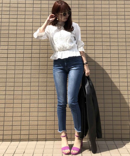 archives（アルシーヴ）の「【99%UVカット】ファッショングラス（サングラス・レディース・ベージュ・MEDIUM）」の6枚目の写真