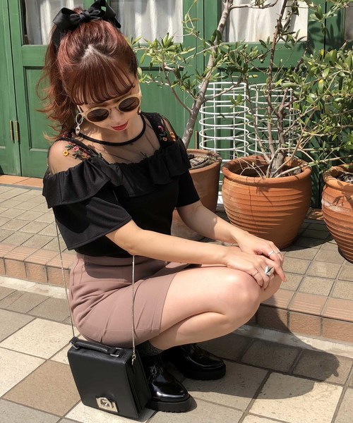 archives（アルシーヴ）の「【99%UVカット】ファッショングラス（サングラス・レディース・ベージュ・MEDIUM）」の5枚目の写真