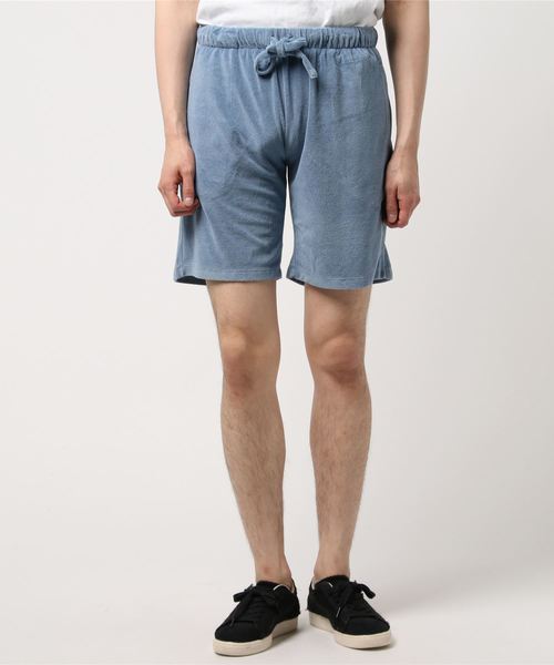 HOUSTON(ヒューストン)の「【HOUSTON】INDIGO PILE EASY SHORTS(その他パンツ・メンズ・インディゴブルー/ブルー系その他・LARGE/MEDIUM/X-LARGE)」の2枚目の写真