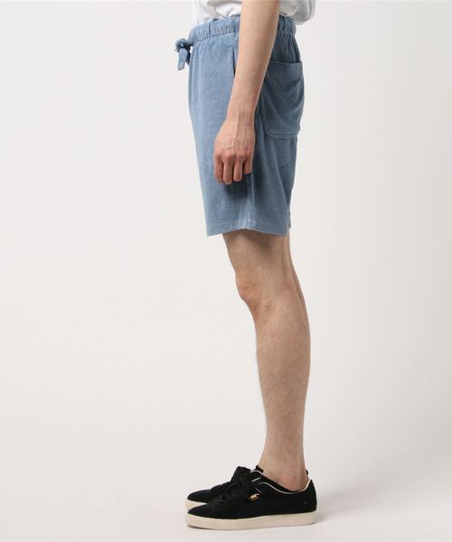 HOUSTON(ヒューストン)の「【HOUSTON】INDIGO PILE EASY SHORTS(その他パンツ・メンズ・インディゴブルー/ブルー系その他・LARGE/MEDIUM/X-LARGE)」の3枚目の写真