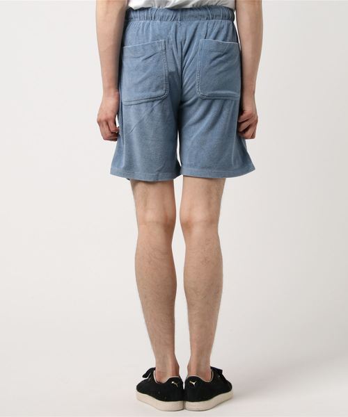 HOUSTON(ヒューストン)の「【HOUSTON】INDIGO PILE EASY SHORTS(その他パンツ・メンズ・インディゴブルー/ブルー系その他・LARGE/MEDIUM/X-LARGE)」の4枚目の写真