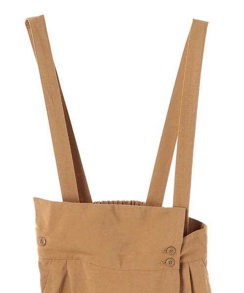 AMERICAN HOLIC（アメリカンホリック）の「ラップ風サス付スカート＊（スカート・レディース・ブラック/ベージュ・M/L）」の10枚目の写真