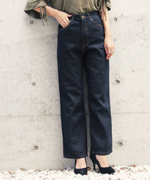 KOBE LETTUCE | ハイウエストストレートデニムパンツ＊レディース/ボトムス/ワイドパンツ/ジーンズ/ジーパン[M2253]神戸レタス(デニムパンツ)