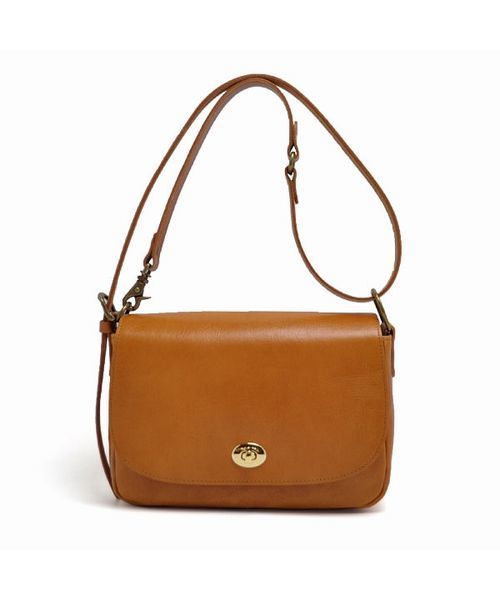 CLEDRAN（クレドラン）の「CL2867 BLOU 2WAY SHOULDER レザー 2WAY ショルダー（ショルダーバッグ・レディース・ブラック/ネイビー/キャメル/ブラウン・FREE）」の4枚目の写真