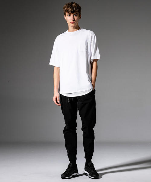 NUMBER (N)INE DENIM（ナンバーナインデニム）の「五線譜ポケット付ビッグシルエット 半袖Tシャツ（Tシャツ/カットソー・メンズ・ホワイト/ブラック/グレー・SMALL/MEDIUM/LARGE/X-LARGE）」の7枚目の写真