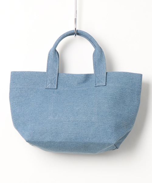 LOWRYS FARM（ローリーズファーム）の「ベーシックミニトート　823123（トートバッグ・レディース・ブラック/ブルー/アイボリー・FREE）」の4枚目の写真