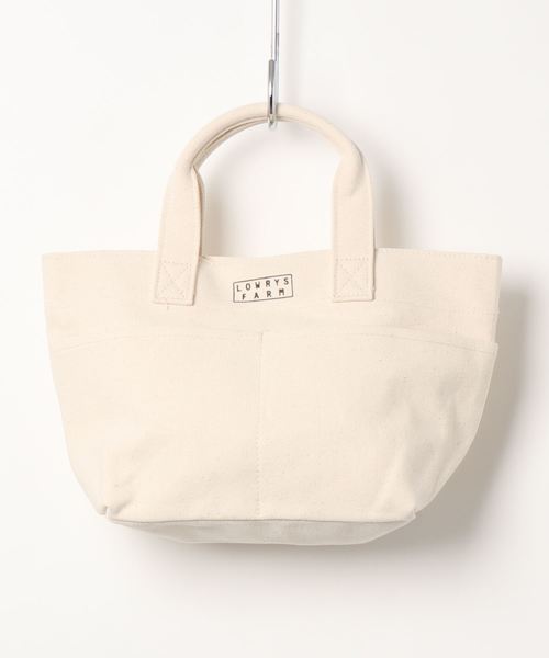 LOWRYS FARM（ローリーズファーム）の「ベーシックミニトート　823123（トートバッグ・レディース・ブラック/ブルー/アイボリー・FREE）」の7枚目の写真