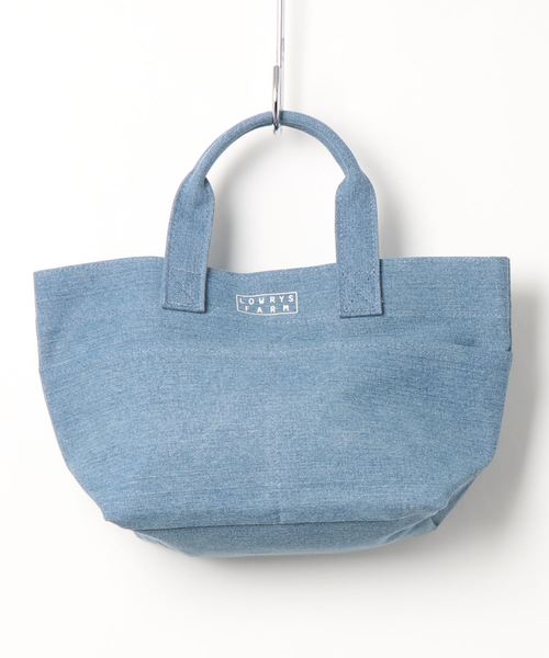 LOWRYS FARM（ローリーズファーム）の「ベーシックミニトート　823123（トートバッグ・レディース・ブラック/ブルー/アイボリー・FREE）」の9枚目の写真