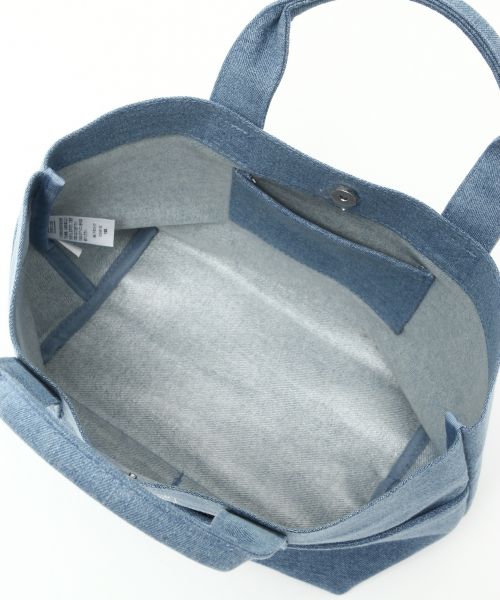 LOWRYS FARM（ローリーズファーム）の「ベーシックミニトート　823123（トートバッグ・レディース・ブラック/ブルー/アイボリー・FREE）」の10枚目の写真