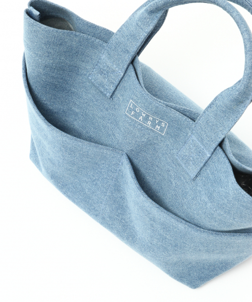 LOWRYS FARM（ローリーズファーム）の「ベーシックミニトート　823123（トートバッグ・レディース・ブラック/ブルー/アイボリー・FREE）」の11枚目の写真