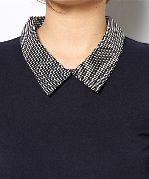 Kastane(カスタネ)の「【Kastane】シャツ衿ロンT(Tシャツ/カットソー・レディース・ベージュ/ネイビー/その他1/その他/その他20・FREE)」の16枚目の写真