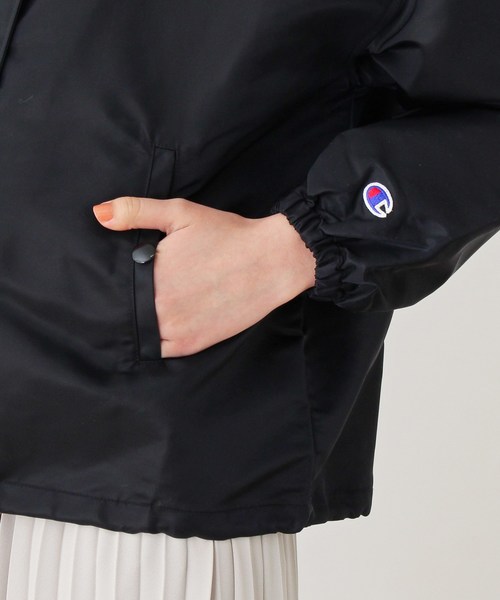 Champion(チャンピオン)の「Champion ナイロンブルゾン(ブルゾン・レディース・ブラック/ワインレッド・02)」の7枚目の写真