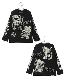HYSTERIC MINI | JOY!ROCK!DESTROY!BAND 長そでTシャツ(Tシャツ/カットソー)
