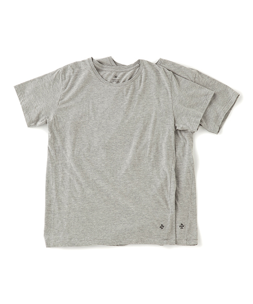 Cadet C/N Tee - 2 Packs / クルーネックTシャツ - ２枚セット（Tシャツ/カットソー）｜DAILY STANDARD by SANDINISTA（デイリースタンダードバイサンディニスタ）