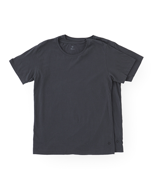 Cadet C/N Tee - 2 Packs / クルーネックTシャツ - ２枚セット（Tシャツ/カットソー）｜DAILY STANDARD by SANDINISTA（デイリースタンダードバイサンディニスタ）