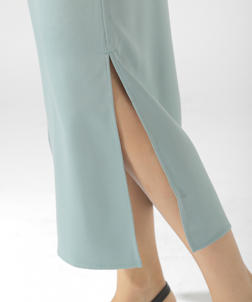 BAYFLOW（ベイフロー）の「スリットキャミワンピース（ワンピース・レディース・ブラック/ベージュ/ピンク/ブルー・SMALL/MEDIUM）」の7枚目の写真