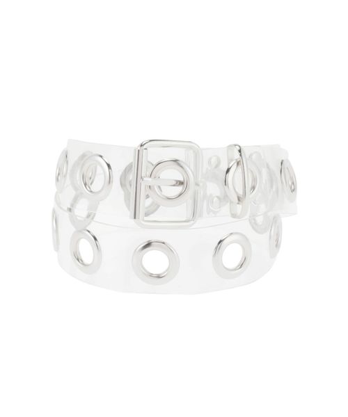 jouetie(ジュエティ)の「ビッグハトメベルト(ベルト・レディース・クリア・FREE)」の3枚目の写真