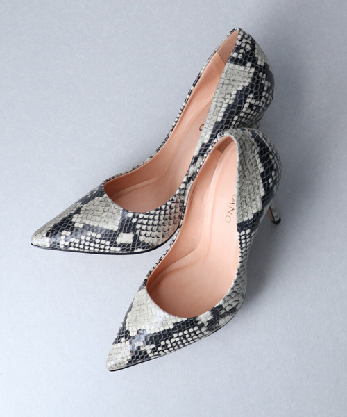 CARRANO（カラーノ）の「【CARRANO】パイソン柄レザーピンヒールパンプス(691114)（パンプス・レディース・パイソン・38/39/36/35/37）」の5枚目の写真