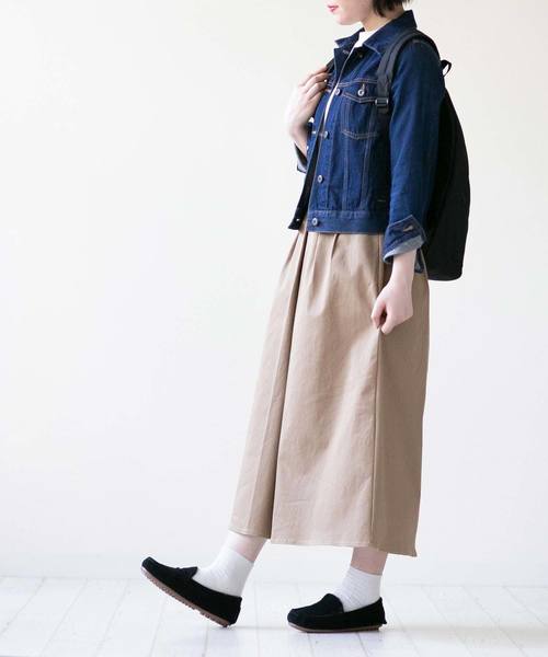 mooimooi（モーイモーイ）の「ラウンドトゥ スマート シンプル モカシンシューズ（モカシン/デッキシューズ・レディース・ベージュ/ブラック/ダークブラウン/チャコールグレー/ブラック系その他/キャメル/ベージュ系その他/ベージュ系その他2/チェック/ベージュ系その他3/グレイッシュベージュ/ブラック系その他3/ブラック系その他2・LL/3L/S/M/L/XS）」の17枚目の写真