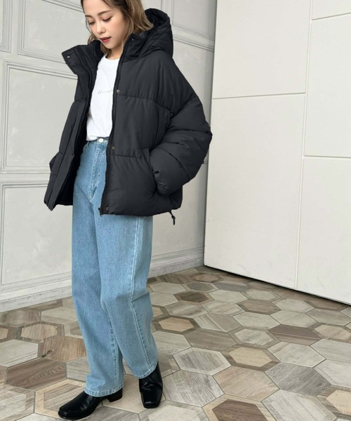 セール】【累計販売枚数7万枚突破！】エコダウンフードブルゾン