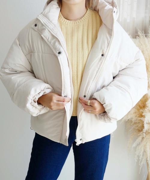 セール】【累計販売枚数7万枚突破！】エコダウンフードブルゾン