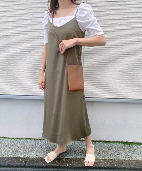 CLEA(クレア)の「PUスクエアスマホショルダー/マルチウェイバッグ(ショルダーバッグ・レディース・ベージュ/ブラック/アイボリー/ブラウン/ミント/ゴールド/シルバー・FREE)」の16枚目の写真