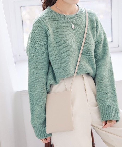 CLEA(クレア)の「PUスクエアスマホショルダー/マルチウェイバッグ(ショルダーバッグ・レディース・ベージュ/ブラック/アイボリー/ブラウン/ミント/ゴールド/シルバー・FREE)」の20枚目の写真