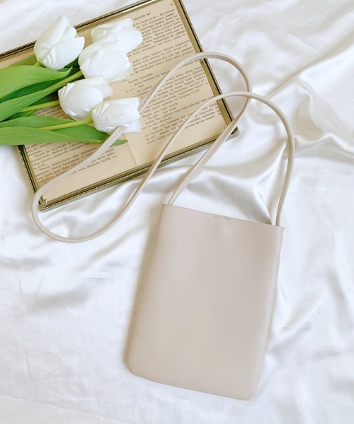 CLEA(クレア)の「PUスクエアスマホショルダー/マルチウェイバッグ(ショルダーバッグ・レディース・ベージュ/ブラック/アイボリー/ブラウン/ミント/ゴールド/シルバー・FREE)」の14枚目の写真