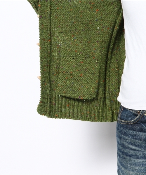 BEAMS BOY（ビームスボーイ）の「BEAMS BOY / 3ゲージ KNOLLカーディガン 14FW（カーディガン/ボレロ・レディース・グレー/ケリー/ブルー・ONE SIZE）」の11枚目の写真