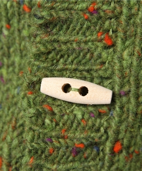 BEAMS BOY（ビームスボーイ）の「BEAMS BOY / 3ゲージ KNOLLカーディガン 14FW（カーディガン/ボレロ・レディース・グレー/ケリー/ブルー・ONE SIZE）」の12枚目の写真